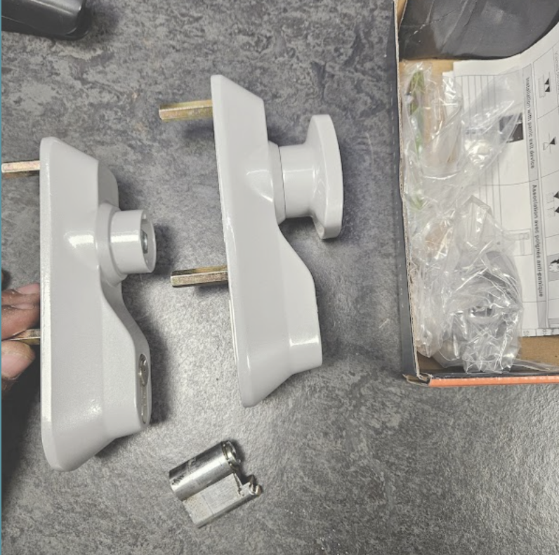 UPVC hardware